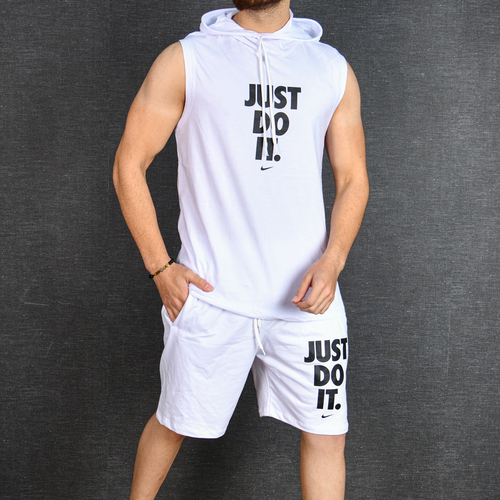 ست تاپ و شلوارک مردانه JUST DO IT کد 12442