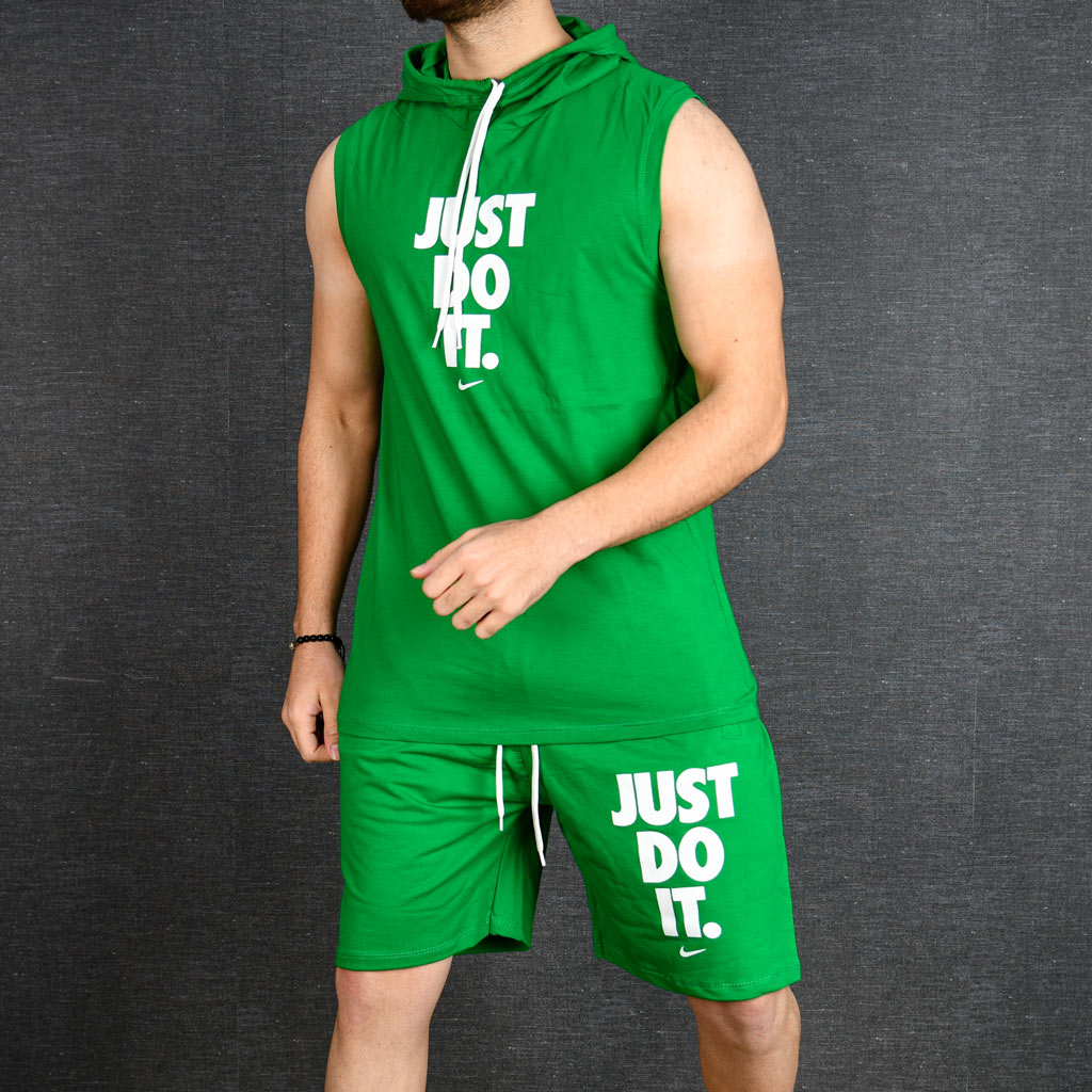 ست تاپ و شلوارک مردانه JUST DO IT کد 12442