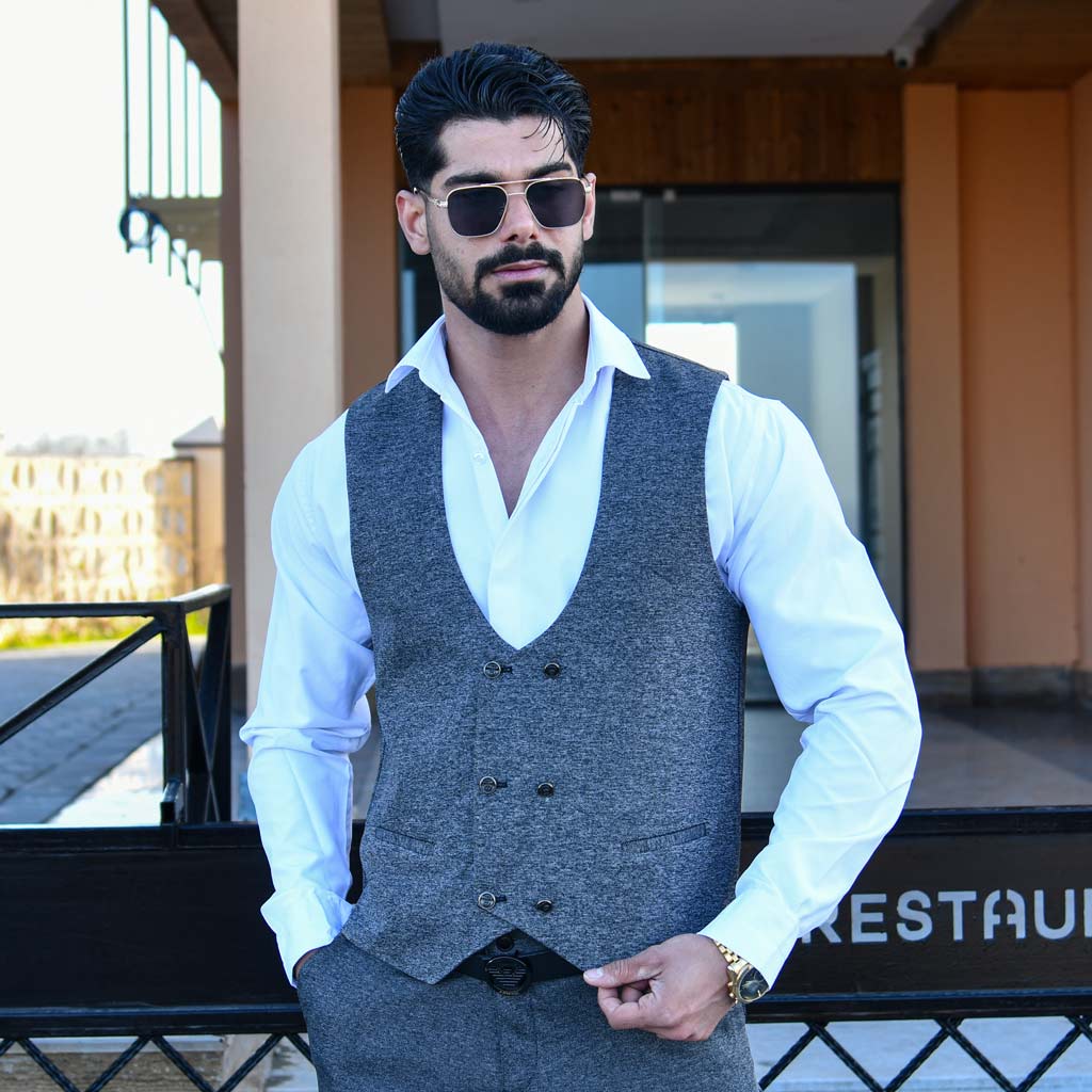 ست کت و شلوار و جلیقه GUCCI کد 12976