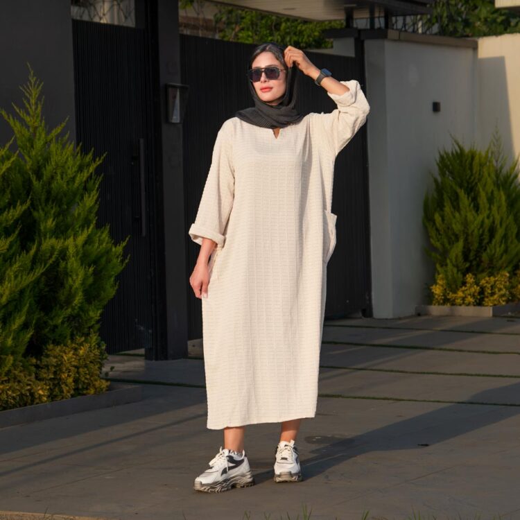 پیراهن بلند دخترانه کد 21665
