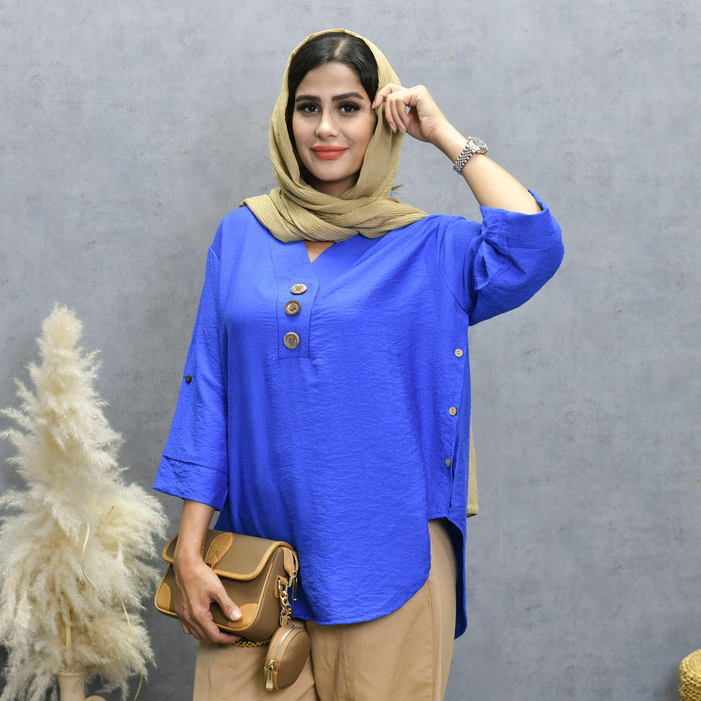 شومیز مانتویی کد 22187