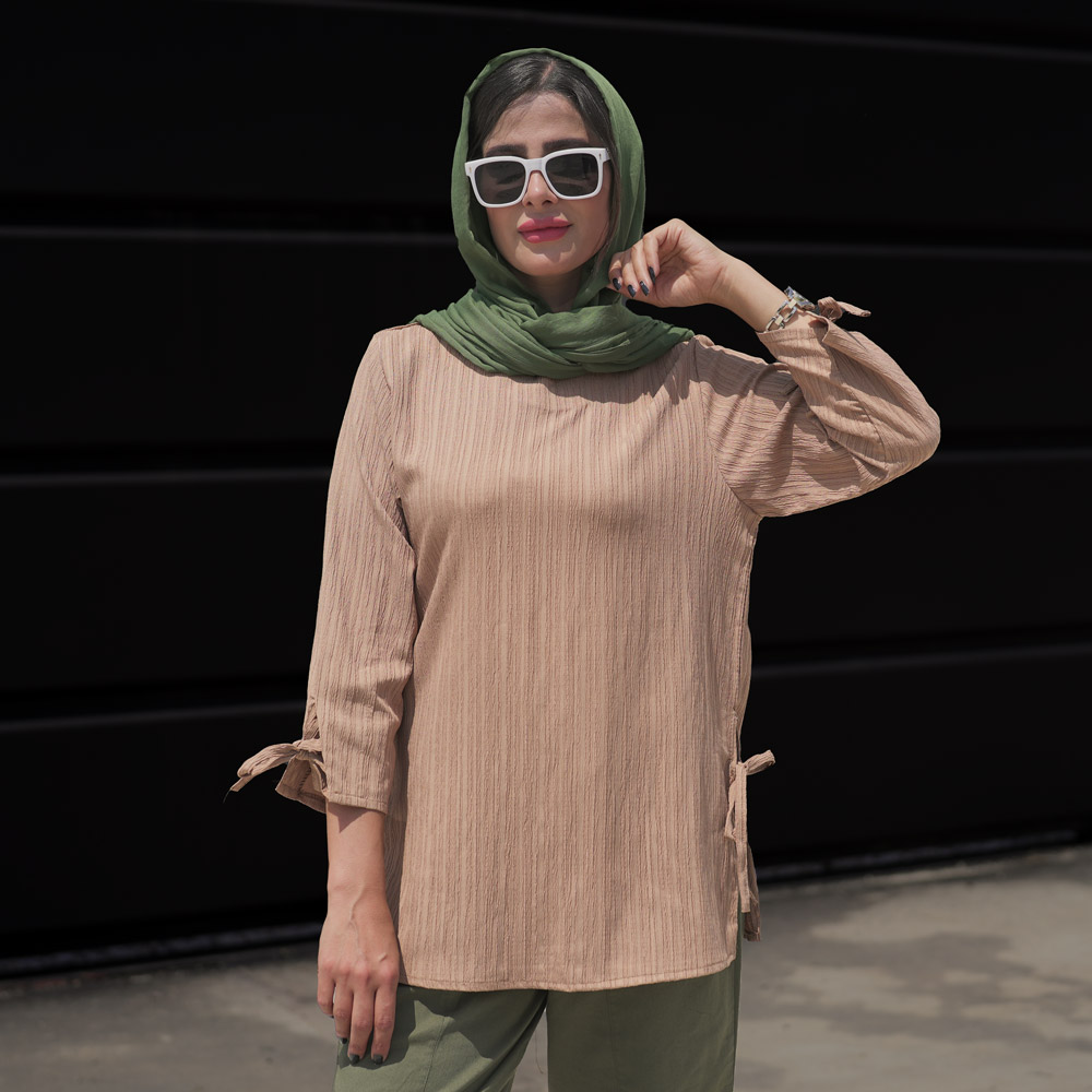 شومیز مانتویی کد 22508