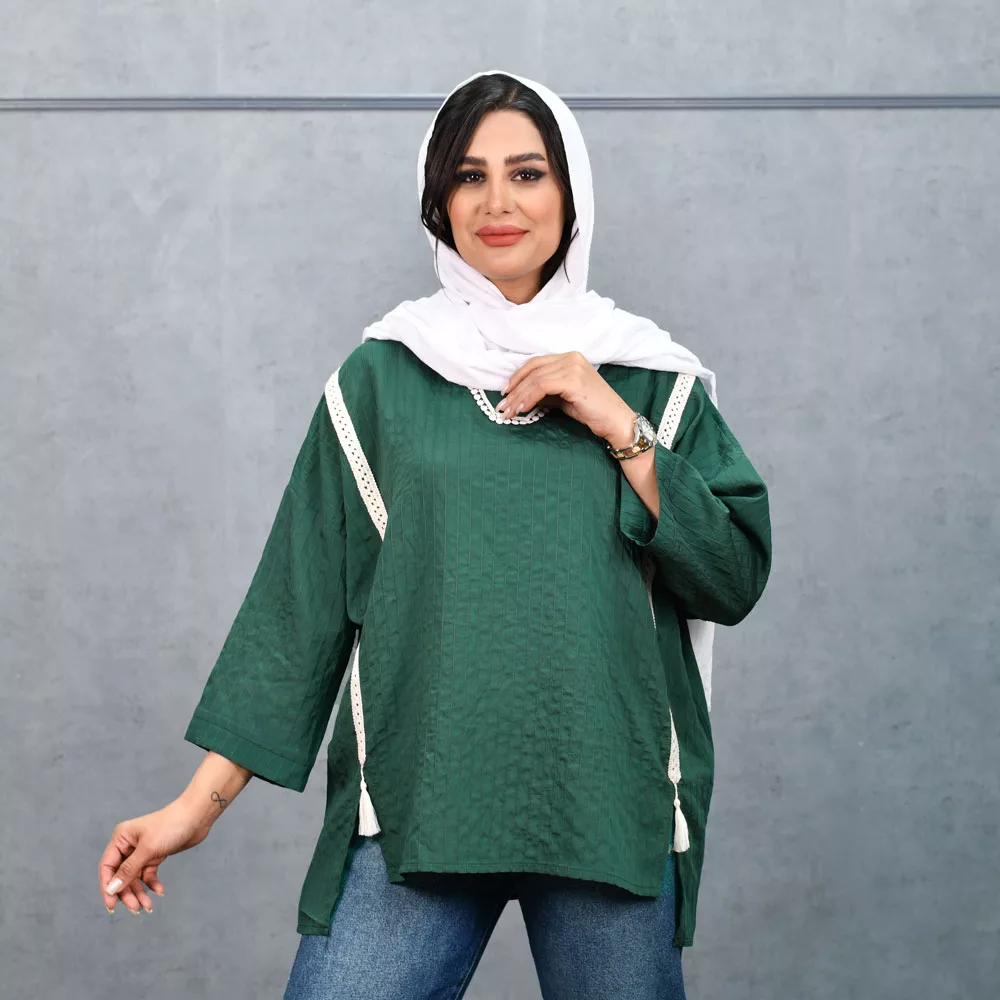 مانتو دخترانه خامه دوزی کد 25420 مانتو دخترانه خامه دوزی کد 25420