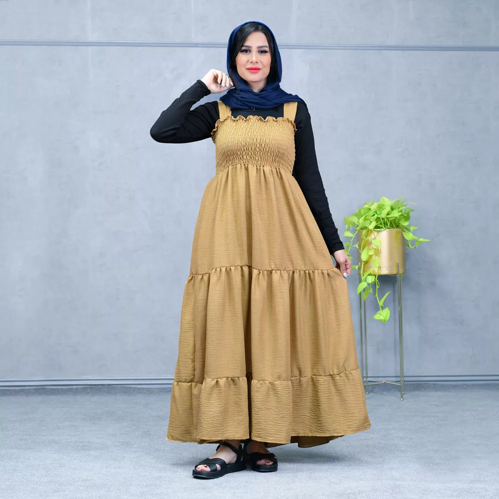 پیراهن بلند دخترانه کد 25984