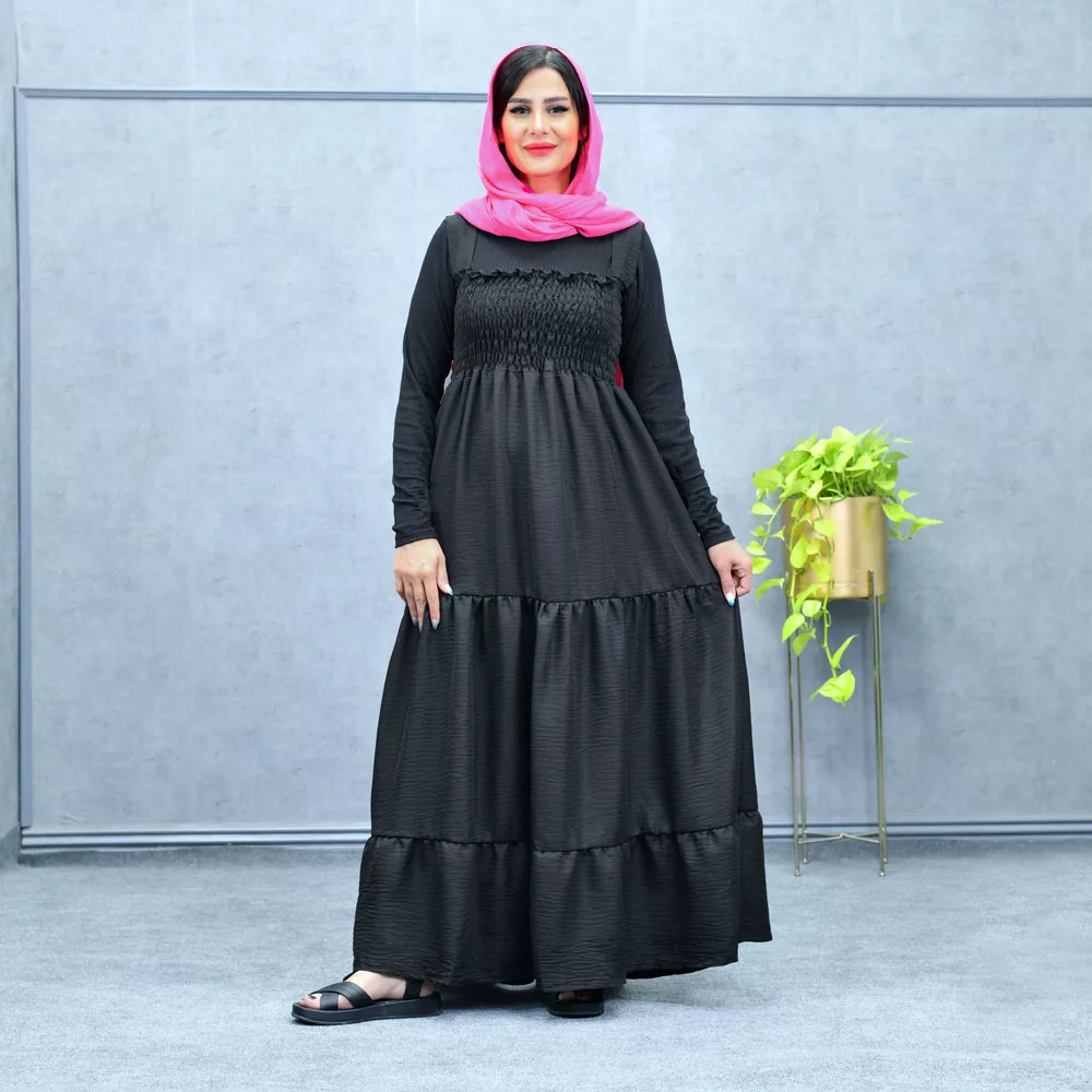 پیراهن بلند دخترانه کد 25984