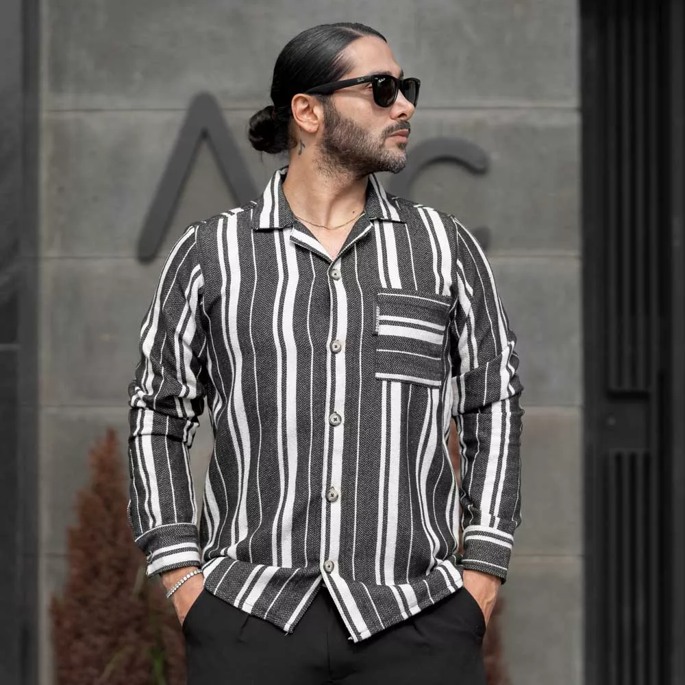 پیراهن مردانه پشمی کد 27837 پیراهن مردانه پشمی کد 27837