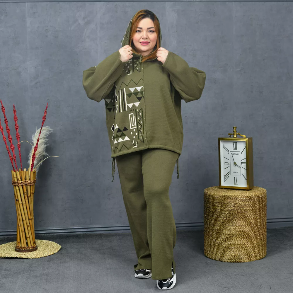 ست هودی و شلوار دخترانه کد 27986