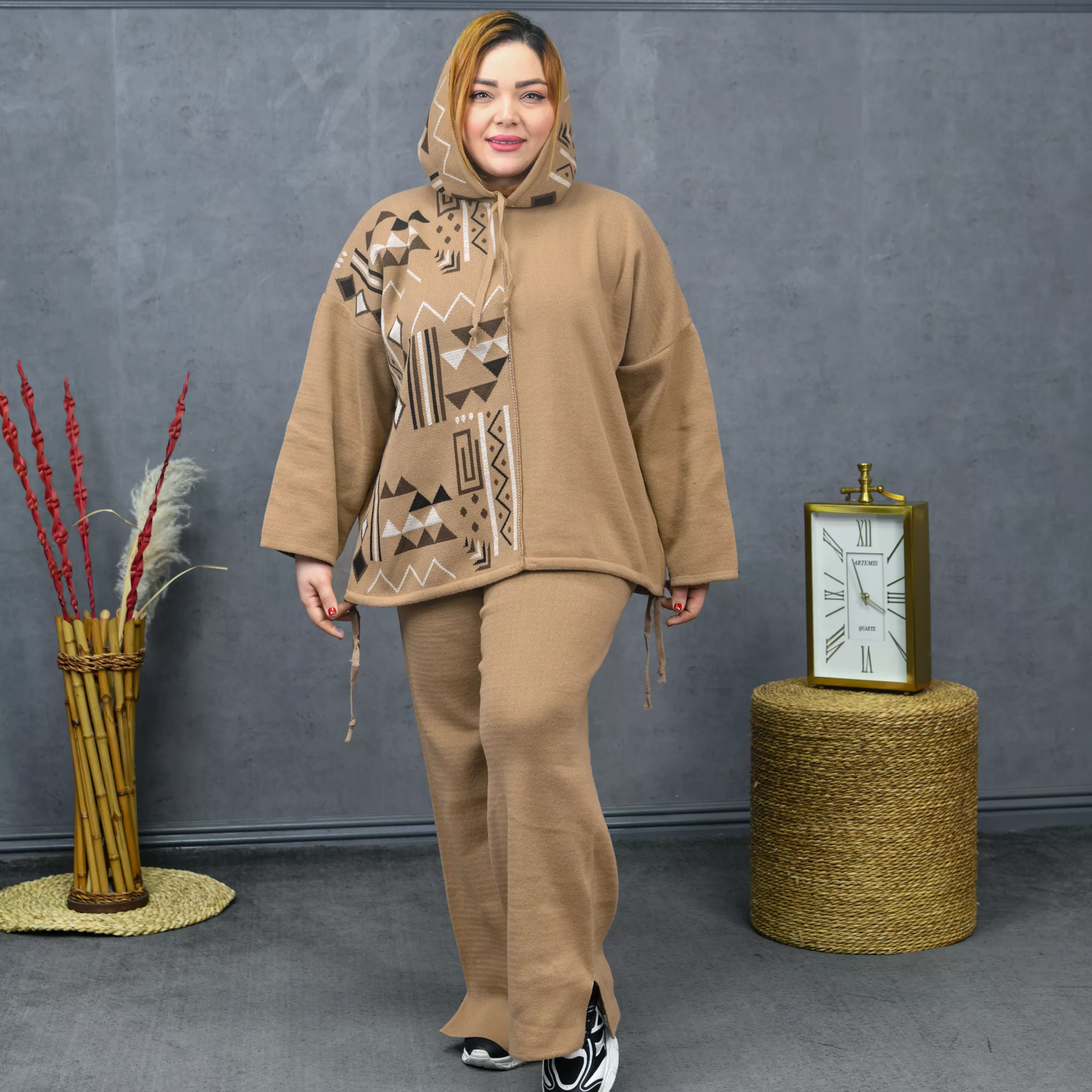 ست هودی و شلوار دخترانه کد 27986