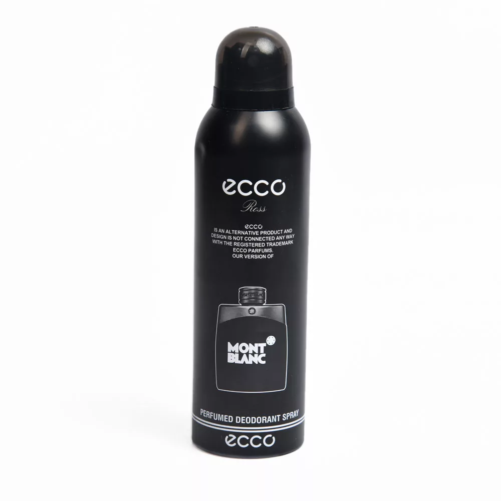 اسپری بدن مردانه اکو رز ecco ross مدل مونت بلنک لجند