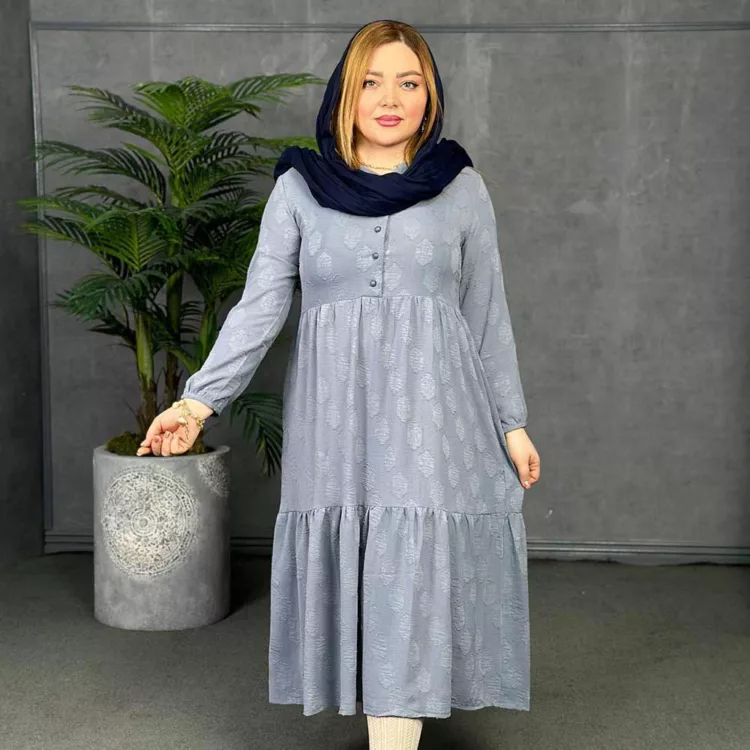 پیراهن بلند دخترانه کد 29109