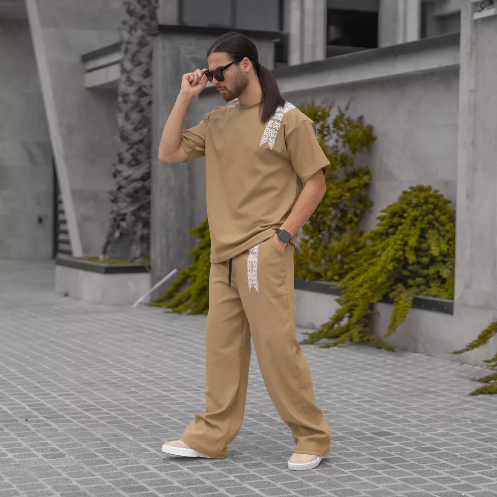 ست تیشرت و شلوار مردانه کد 28800
