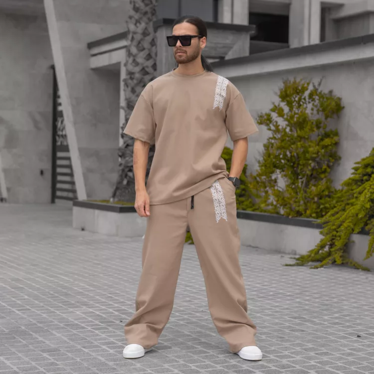 ست تیشرت و شلوار مردانه کد 28800