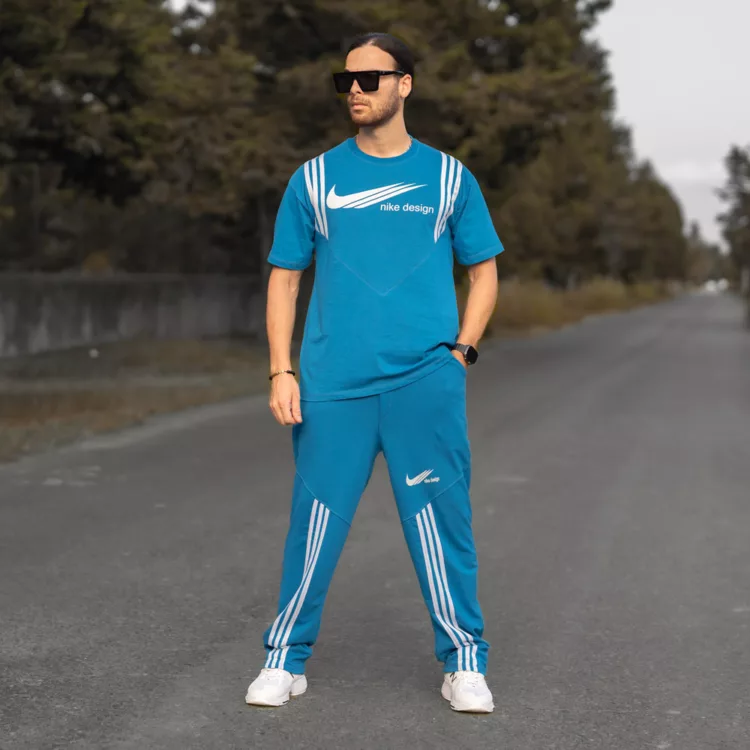 ست تیشرت و شلوار مردانه نایک کد 29721