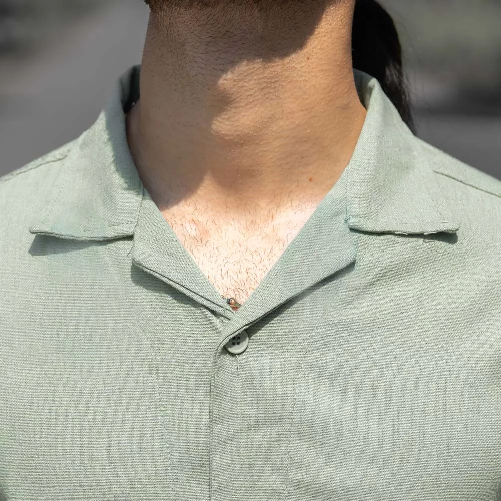 ست پیراهن و شلوار مردانه لینن تیفانی کد 29735