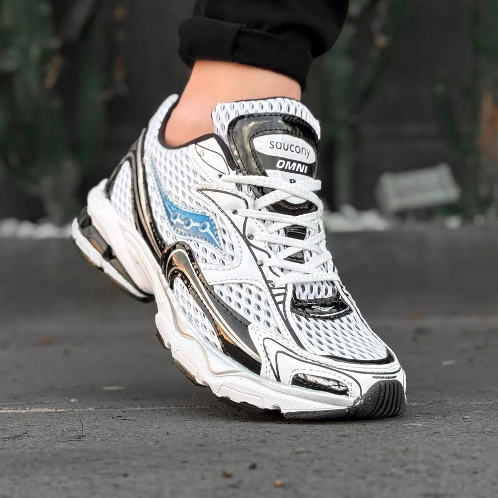 کتانی مردانه saucony سفید کد 29830