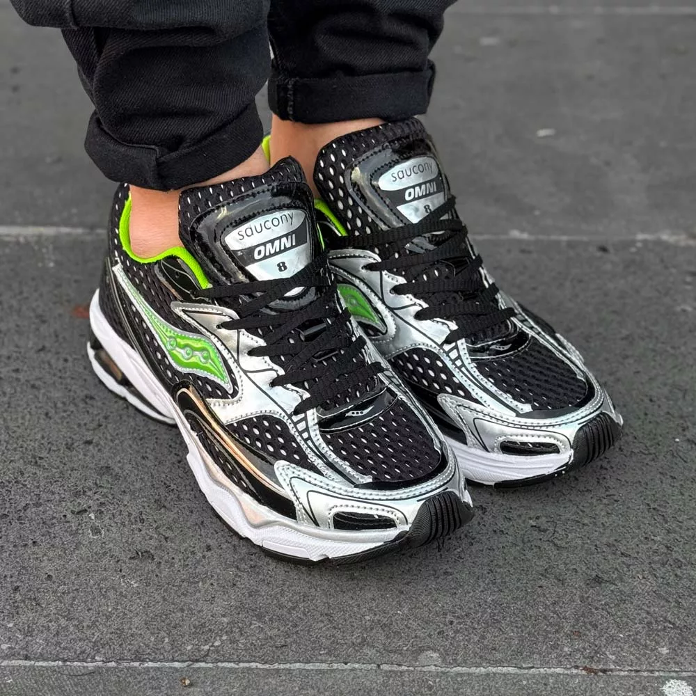 کتانی مردانه saucony مشکی کد 29832